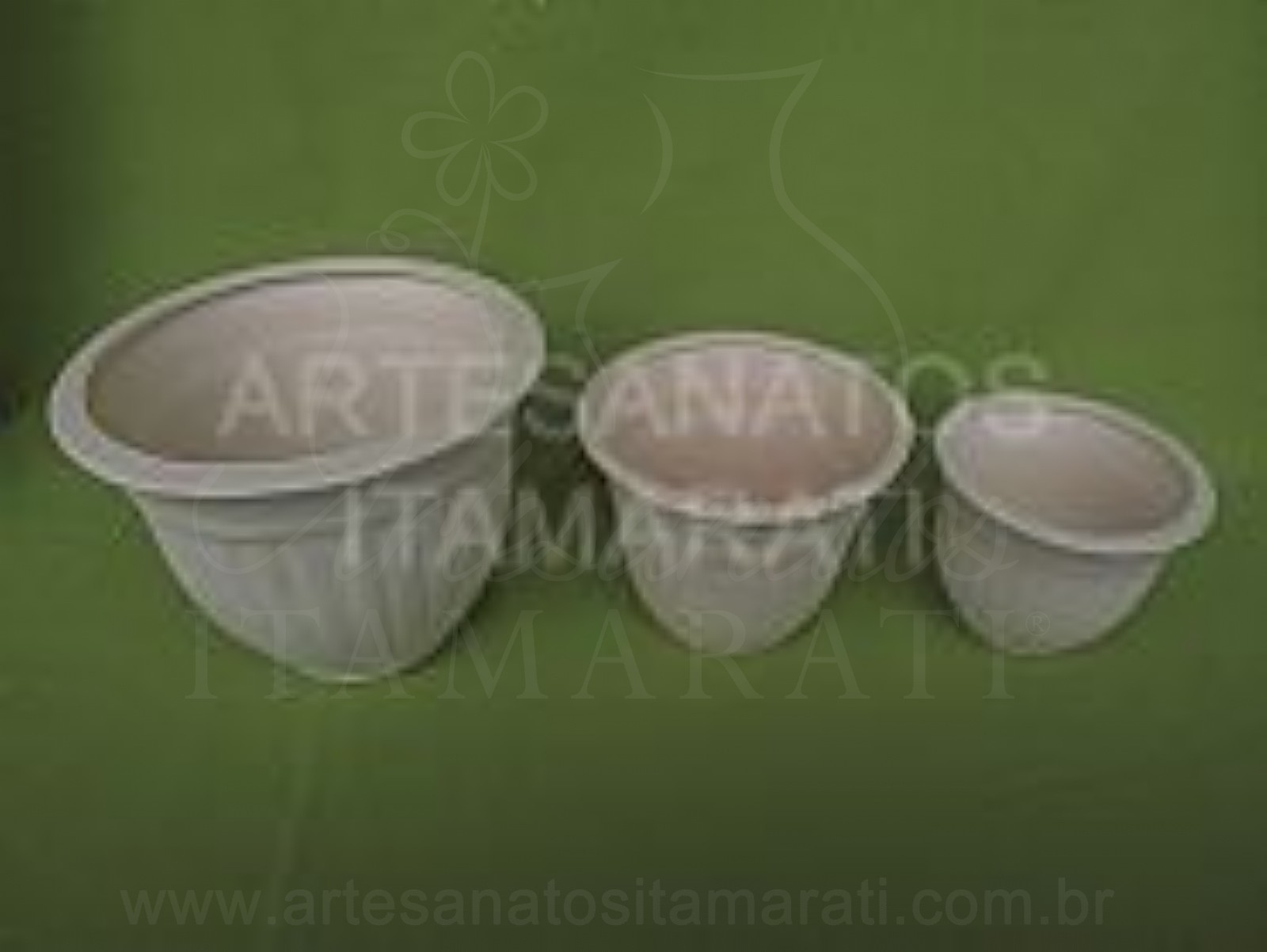 Trio Vaso Crisântemo GD MD PQ